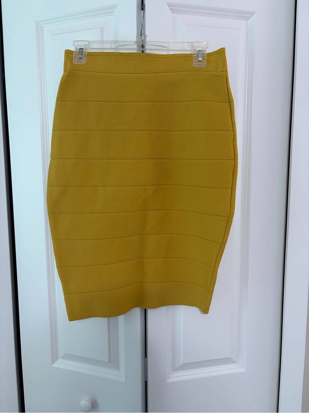 Unbranded Mustard Yellow Bandage Maxi Dress